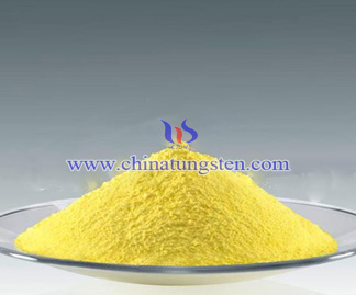 Yellow Tungsten Oxide Picture